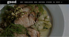 Desktop Screenshot of goodrestaurantnyc.com