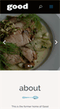 Mobile Screenshot of goodrestaurantnyc.com